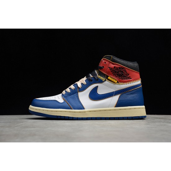 Jordan 1 Retro High NRG Storm Blue BV1300-146 Basketball Shoes