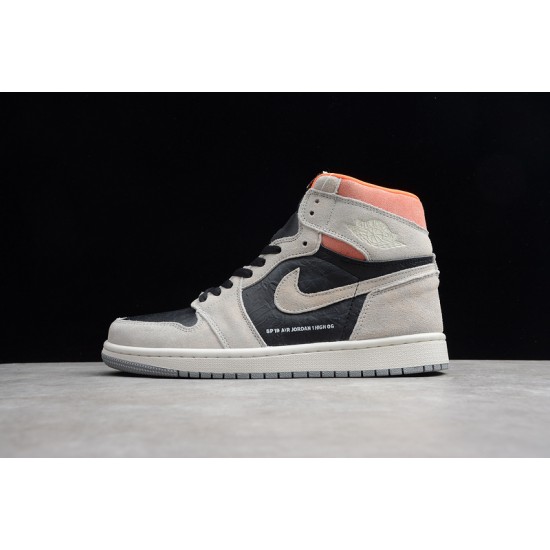 Jordan 1 Retro High Neutral Grey 555088-018 Basketball Shoes