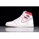 Jordan 1 Retro High Phantom 555088-160 Basketball Shoes White Red