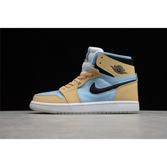 Jordan 1 Retro High Psychic Blue Sesame CT0979-400 Basketball Shoes