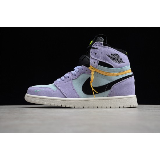 Jordan 1 Retro High Purple Pulse CW6576-500 Basketball Shoes