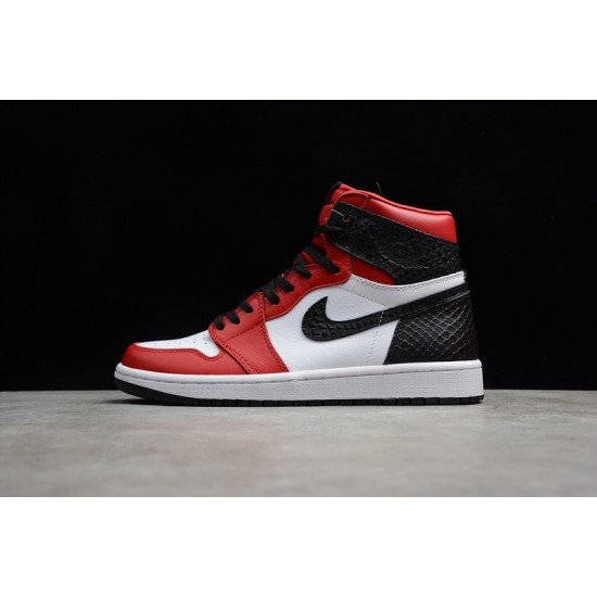 Jordan 1 Retro High Satin Snake CD0461-601 Basketball Shoes