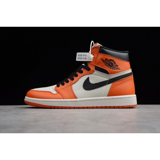 Jordan 1 Retro High Shattered Backboard Away 555088-113  Basketball Shoes