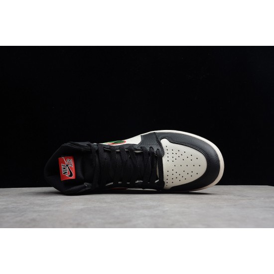 Jordan 1 Retro High Sports Illustrated 555088-015 Basketball Shoes