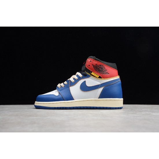 Jordan 1 Retro High Storm Blue BV1300-146 Basketball Shoes