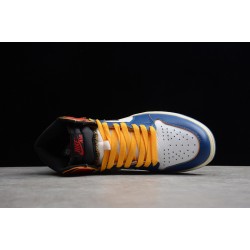 Jordan 1 Retro High Storm Blue BV1300-146 Basketball Shoes