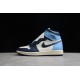 Jordan 1 Retro High UNC 555088-140 Basketball Shoes Blue