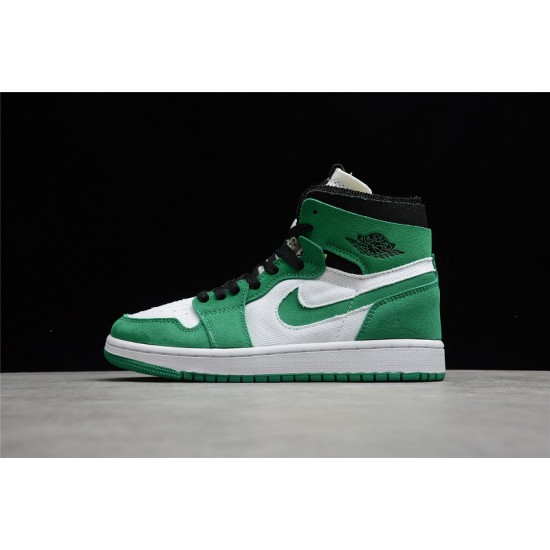 Jordan 1 Retro High Zoom CMFT Stadium Green CT0978-300 Basketball Shoes