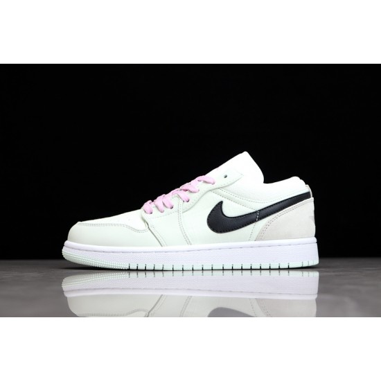 Jordan 1 Retro Low Barely GreenCZ0776300 Basketball Shoes