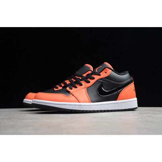 Jordan 1 Retro Low Black Turf Orange CK3022008 Basketball Shoes Unisex