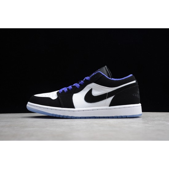 Jordan 1 Retro Low Black White 553558108 Basketball Shoes Unisex