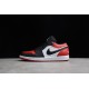 Jordan 1 Retro Low Bred Toe 553558612 Basketball Shoes