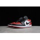 Jordan 1 Retro Low Bred Toe 553558612 Basketball Shoes
