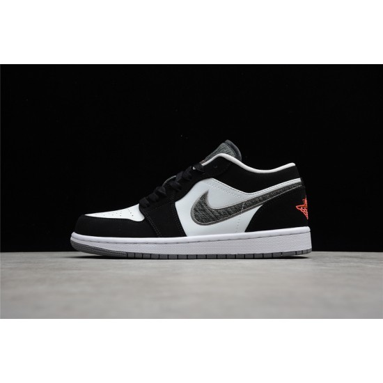 Jordan 1 Retro Low Canvas Swoosh 553558029 Basketball Shoes