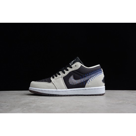 Jordan 1 Retro Low Crater DM4657001 Basketball Shoes