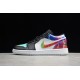 Jordan 1 Retro Low Galaxy CW7309090 Basketball Shoes Unisex