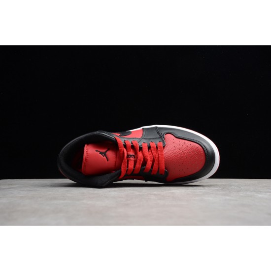 Jordan 1 Retro Low Gym Red 553558610 Basketball Shoes Unisex