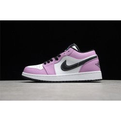 Jordan 1 Retro Low Light Purple CK3022503 Basketball Shoes