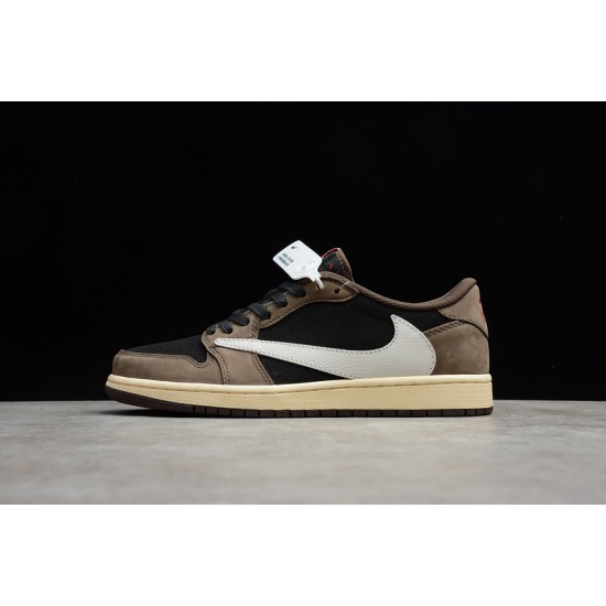 Jordan 1 Retro Low Mocha CD4487100 Basketball Shoes