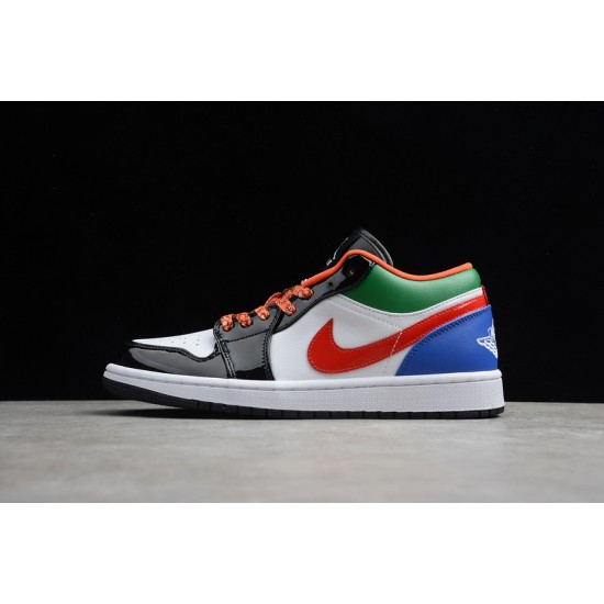 Jordan 1 Retro Low MultiColor CZ4776101 Basketball Shoes Unisex