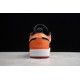 Jordan 1 Retro Low Orange Black 553558010 Basketball Shoes Unisex