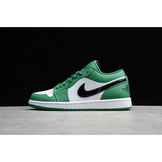 Jordan 1 Retro Low Pine Green 553558301 Basketball Shoes Unisex