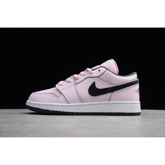 Jordan 1 Retro Low Pink Foam 555112601 Basketball Shoes Women