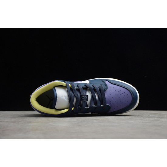 Jordan 1 Retro Low Purple DJ4342400 Basketball Shoes Unisex