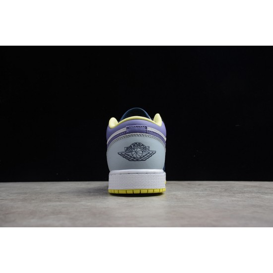 Jordan 1 Retro Low Purple DJ4342400 Basketball Shoes Unisex