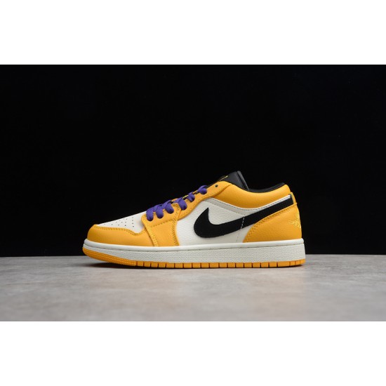 Jordan 1 Retro Low University Gold 553558700 Basketball Shoes