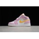 Jordan 1 Retro Mid Arctic Pink C9517-600 Basketball Shoes