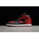 Jordan 1 Retro Mid Bred DA4666-001 Basketball Shoes