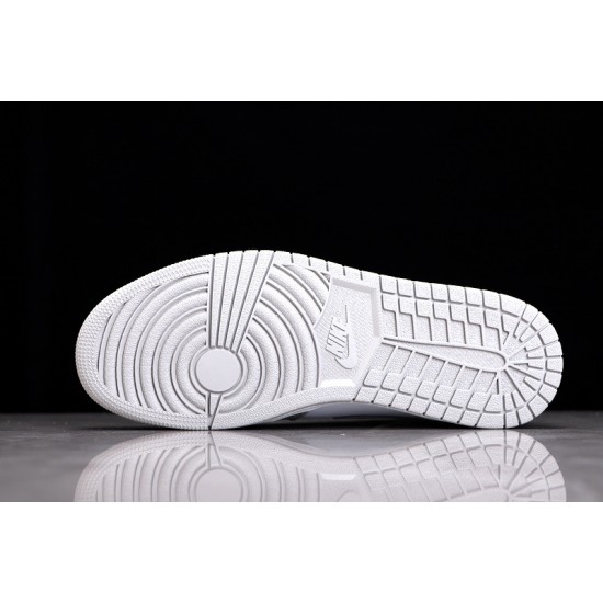 Jordan 1 Retro Mid College Grey 554724-082 Basketball Shoes