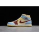 Jordan 1 Retro Mid Fearless CU2803-200 Basketball Shoes