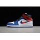 Jordan 1 Retro Mid Multicolored Swoosh 852542-146 Basketball Shoes