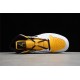 Jordan 1 Retro Mid Perforated - White University Gold BQ6472-107 Basketball Shoes