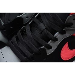 Jordan 1 Retro Mid Pink Shadow 554724-059 Basketball Shoes