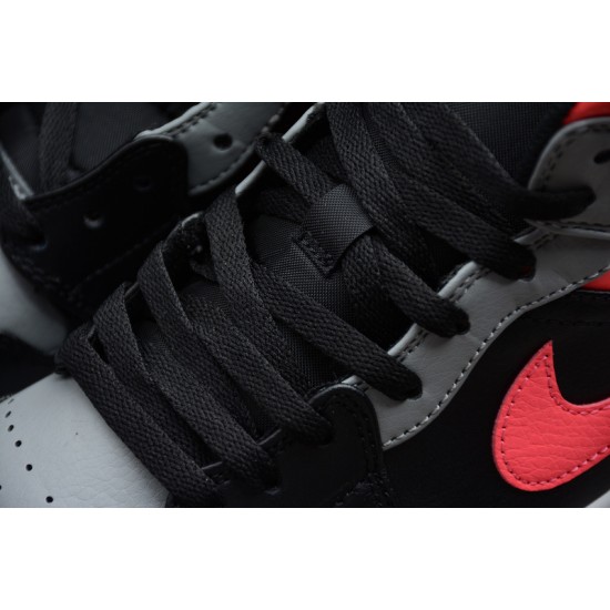 Jordan 1 Retro Mid Pink Shadow 554724-059 Basketball Shoes