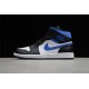 Jordan 1 Retro Mid Racer Blue 554724-140 Basketball Shoes