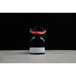 Jordan 1 Retro Mid Rivals BQ6931-005 Basketball Shoes