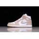 Jordan 1 Retro Mid Tan Gum 554724-271 Basketball Shoes