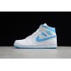 Jordan 1 Retro Mid UNC BQ6472-114 Basketball Shoes