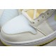 Jordan 1 Retro Mid Voltage Yellow DB2822-107 Basketball Shoes