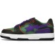 A Bathing Ape Sk8 Low Black Grey Purple Women Men Shoes