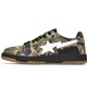 A Bathing Ape Sk8 Low Green Camo Women Men Shoes