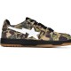 A Bathing Ape Sk8 Low Green Camo Women Men Shoes