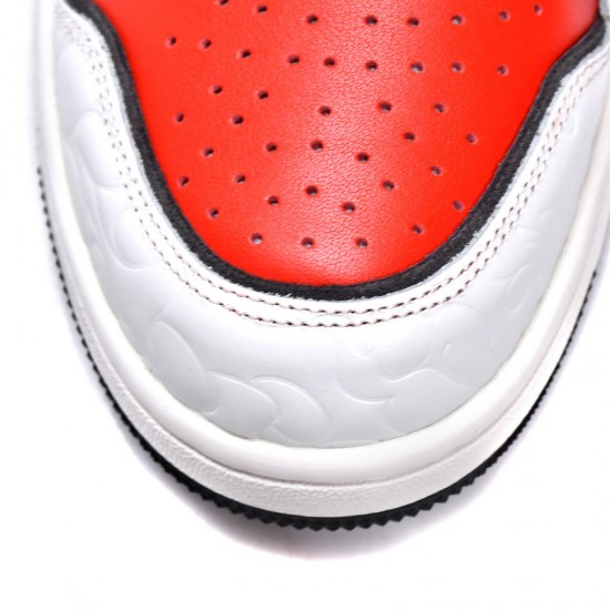 A Bathing Ape Sk8 Low White Red Grey Women Men Shoes