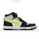 A Bathing Ape Sk8 High Black Green White Women Men Shoes