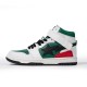 A Bathing Ape Sk8 High Green Red Black White Women Men Shoes