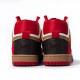 A Bathing Ape Sk8 High Red Brown Black White Women Men Shoes